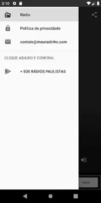 Rádio Saudade FM 99.7 (Santos android App screenshot 0